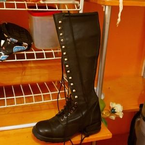 Tall Knee High "Bratz" Style Lace Up Boots